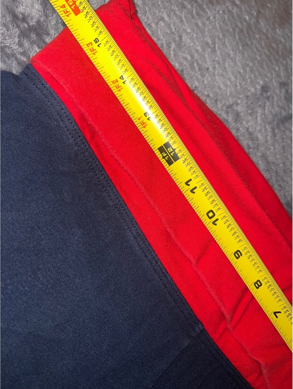 Victoria’s Secret PINK, St Louis Cardinals, bling fold over leggings, size Large - Picture 3 of 6